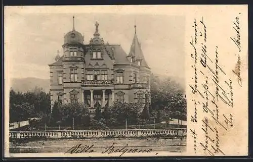 Foto-AK Boppard, Villa Belgrano, Untere Fraubachstrasse 2