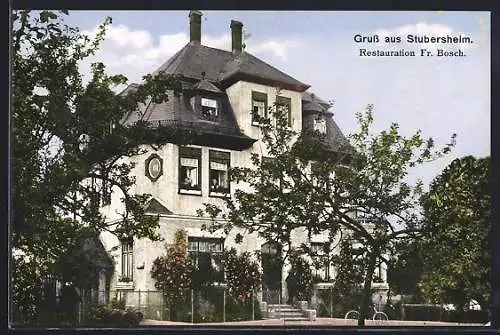 AK Stubersheim, Restauration Fr. Bosch