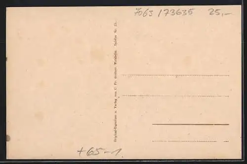 AK Mittelschlechtbach, Gemischtwarengeschäft Otto Molt, Bahnhof, Totalansicht