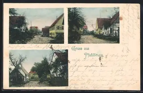 AK Pfahlbronn, Ansichten des Ortes