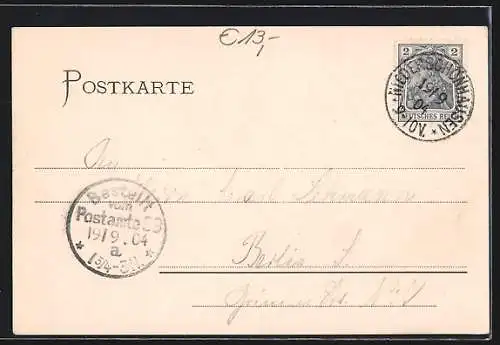 AK Berlin-Niederschönhausen, Restaurant Strauchwiese, Uferpartie