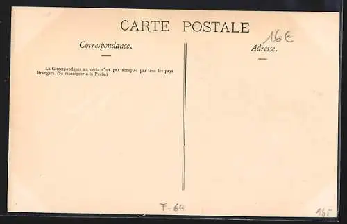 AK Bedous, La Rue Gambetta