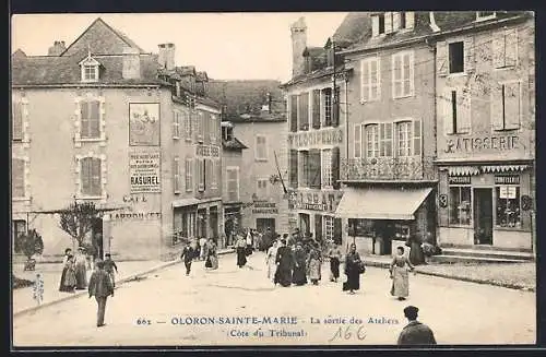 AK Oloron-Sainte-Marie, La sortie des Ateliers