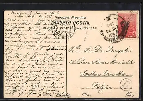 AK Rosario de Santa-Fé, Usina Luz Electrica y Entrada á los Muelles