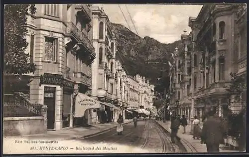 AK Monte Carlo, Boulevard des Moulins