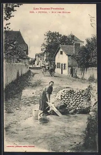 AK Puyoo, Rue des Écoles