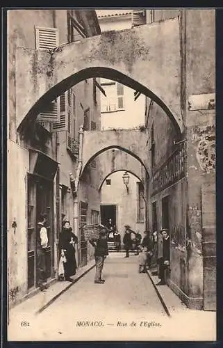 AK Monaco, Rue de l`Eglise