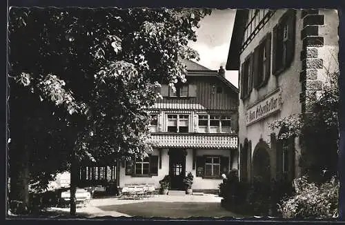AK Waldkirch im Breisgau, Gasthaus und Pension Felsenkeller, Inh. Albert Disch