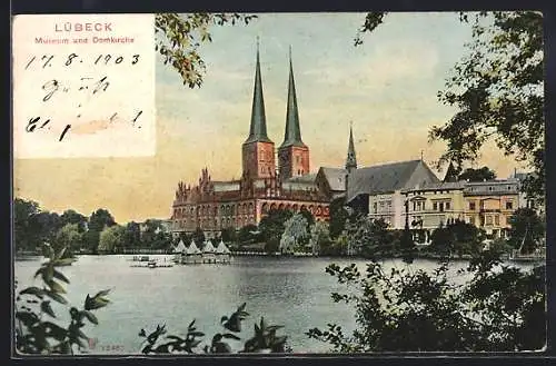AK Lübeck, Museum und Domkirche