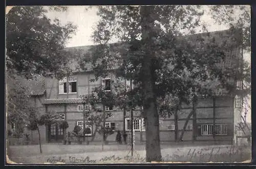AK Waldliesborn b. Lippstadt, Blick auf das Kinderheim Carola