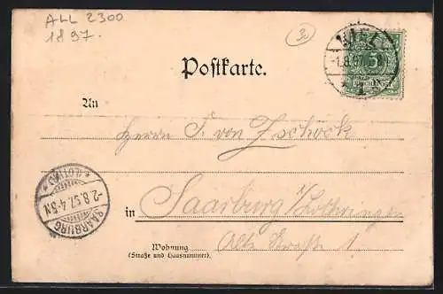 AK Kiel, Kriegshafen und Seegarten aus der Vogelschau