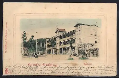 AK Glücksburg, Blick auf das Kurhaus
