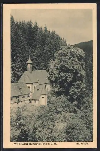 AK Wolfach /Kinzigtal, St. Jakob Kirche