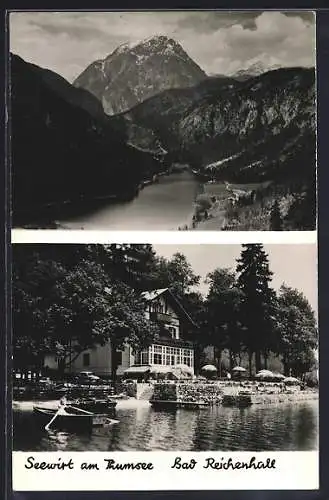 AK Bad Reichenhall, Seewirt am Thumsee