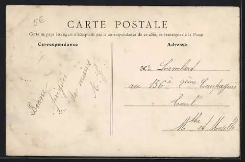 AK Asnières, Les Inondations de Janvier 1910, Avenue de Paris