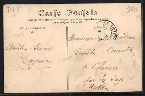 AK Paris, Inondations 1910, Vue du Pont Royal le 28 Janvier