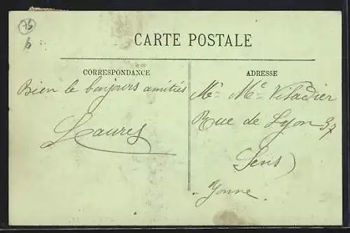 AK Paris, Inondations de janvier 1910, Rue Sainte-Christine avec barque