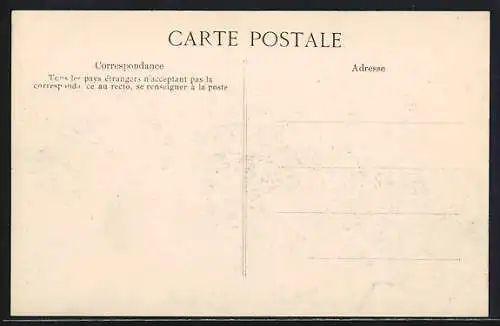 AK Champigny, Crue de la Marne, Vue prise de Saint-Maur, le Chemin de Brétigny
