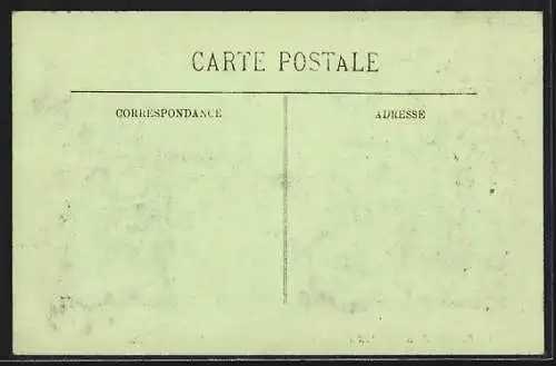 AK Paris, Inondations de janvier 1910, L`Avenue de Versailles et la Tour Eiffel inondées