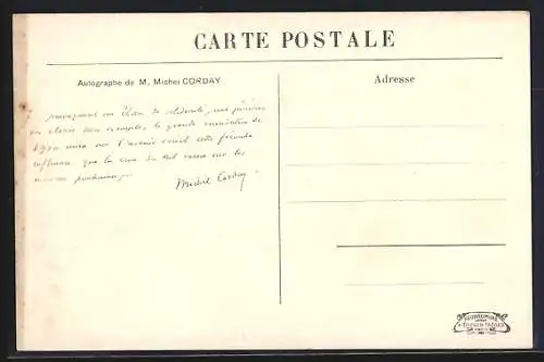 AK Paris, Souvenir des Inondations de Janvier 1910, Rue de l`Université inondée