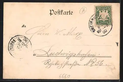AK Zweibrücken, Blick auf die Neue Kaserne