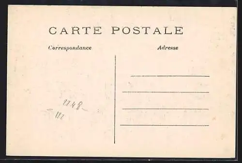 AK Guerre de 1914, Mise en Batterie d`une pièce de notre fameuse Artillerie de 75