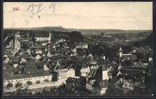 AK Hall, Ansicht des Orts