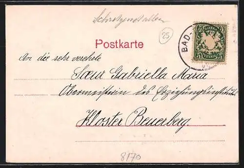 AK Bad Tölz, Ortsansicht v. Kogel