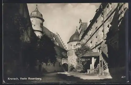 AK Kronach, Veste Rosenberg, Innenhof
