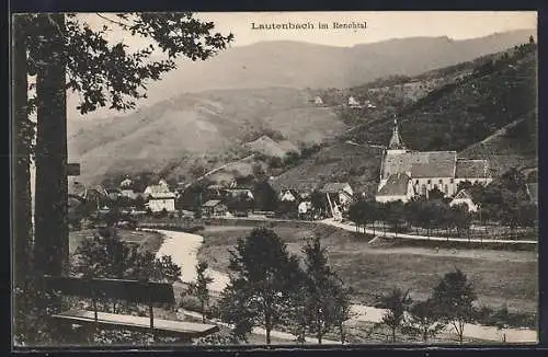 AK Lautenbach im Renchtal, Blick auf den Ort