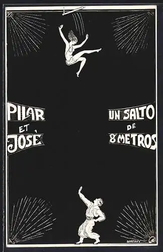 AK Pilar et José, Un Salto de 8 Metros