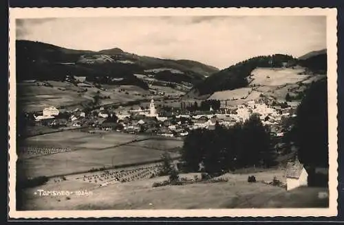 AK Tamsweg, Ortsansicht mit Kirche