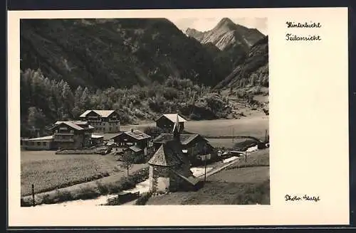 AK Hinterbichl, Teilansicht aus der Vogelschau