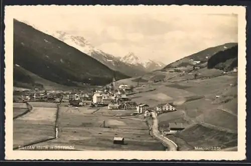 AK Sillian in Osttirol, Ortsansicht aus der Vogelschau