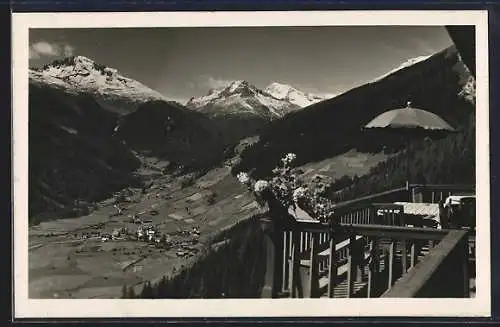 AK St. Jakob im Defereggental, Blick ins Tal