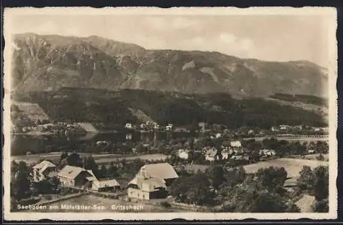 AK Seeboden am Millstätter See, Ortsansicht mit Gritschach