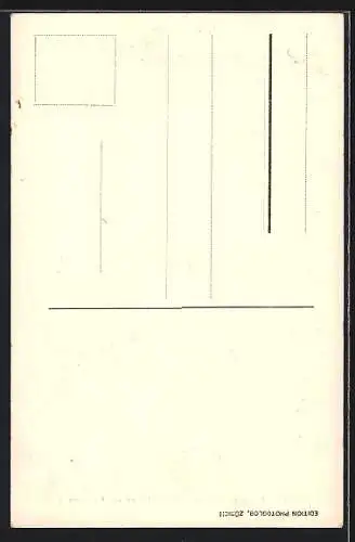 AK Stein a. Rh., Bemalte Häuser am Rathausplatz