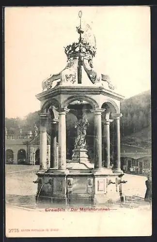 AK Einsiedeln, Am Marienbrunnen