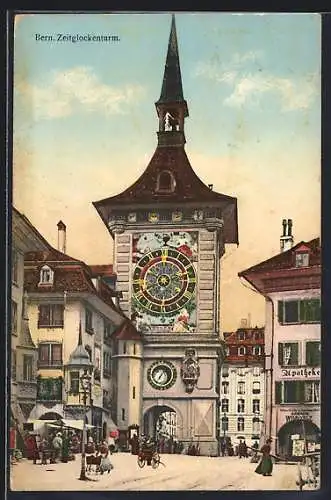 AK Bern, Partie am Zeitglockenturm