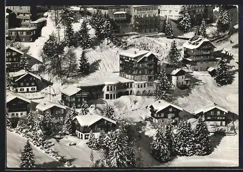 AK Arosa, Das Hotel Berghus (Bristol) v. Stephan Müller