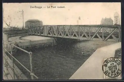AK Zee-Brugge, Le Pont roulant