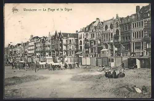 AK Wenduyne, La Plage et la Digue