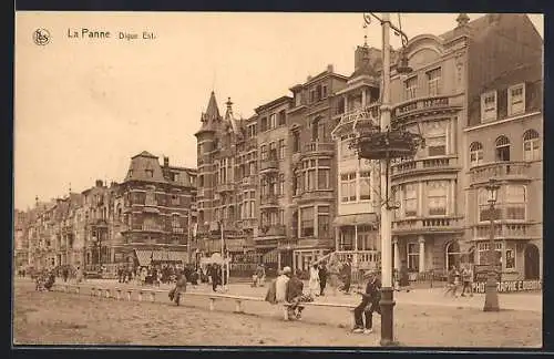 AK La Panne, Digue Est