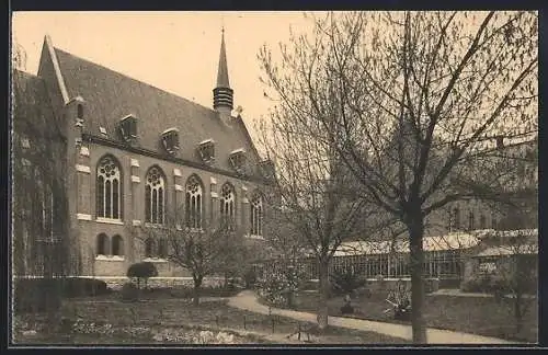 AK Vorsselaer, Moederhuis, Zusters de Christelijke Scholen van den H. Jozef Calasanz, Zicht van de Kapel