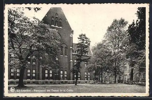 AK La Louvière, Pensionnat des Dames de la Croix