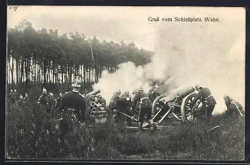 AK Köln-Wahn, Übung auf dem Schiessplatz