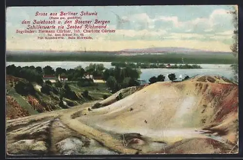 AK Gosen, Blick auf die Berliner Schweiz