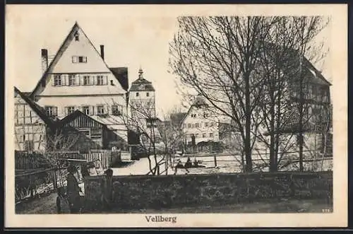 AK Vellberg, Blick in den Ort
