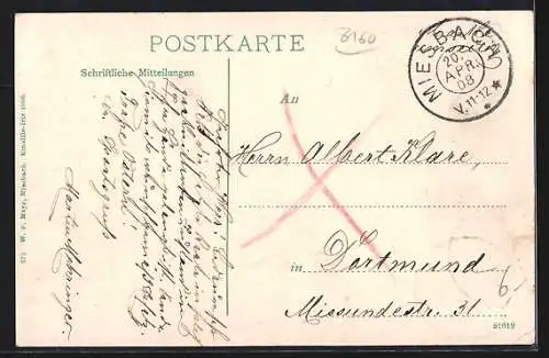 AK Miesbach, Blick in den Ort