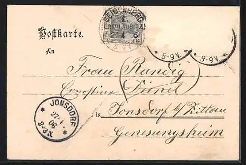 AK Seidenberg, Partie am Burgsberg